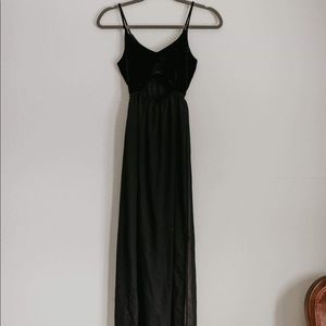 LA Hearts Black Cutout Dress